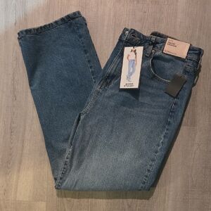 BCBG Womens Classic Denim Straight Jeans